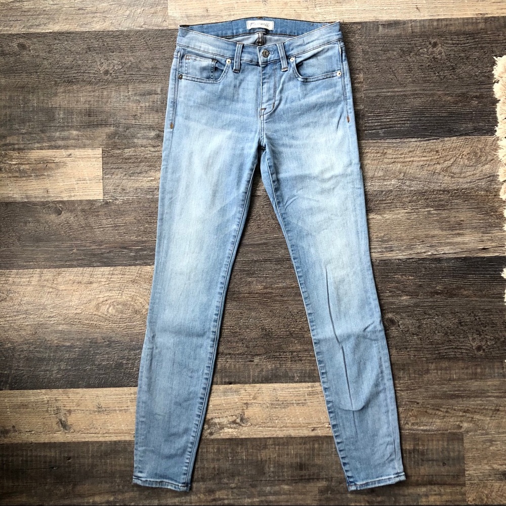 Madewell Skinny Skinny light wash jeans
